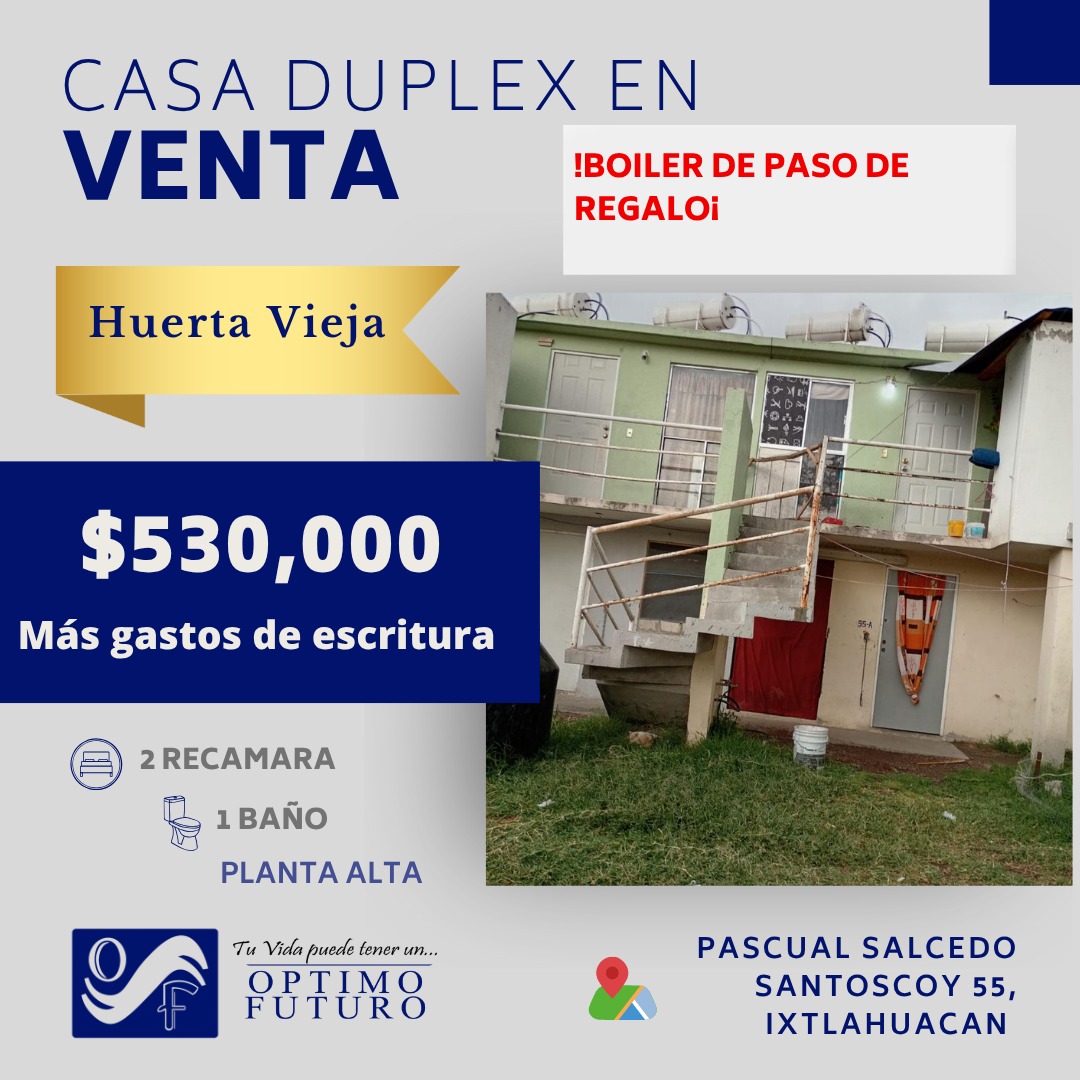 Publicación original: Casa dúplex en venta en Huerta Vieja