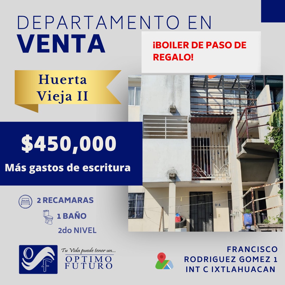 Publicación original: Departamento en venta en Huerta Vieja II